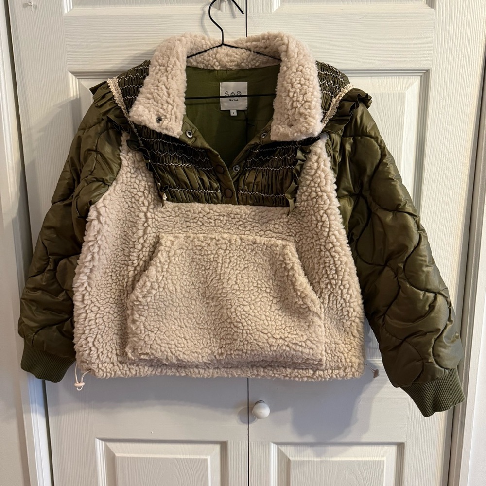 Sea New York Sherpa Puffer size small - Picture 7 of 9